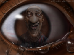 BILL COSBY EYE by Sean Delonas