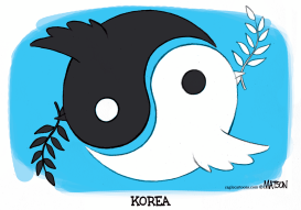 PEACE AND HARMONY IN KOREA by RJ Matson