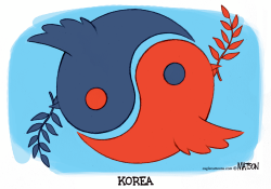 PEACE AND HARMONY IN KOREAVARIATION by RJ Matson