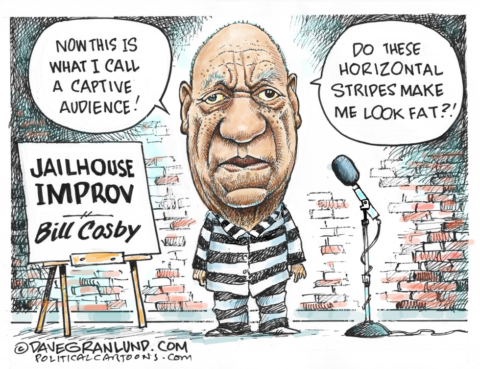  BILL COSBY FOUND GUILTY by Dave Granlund