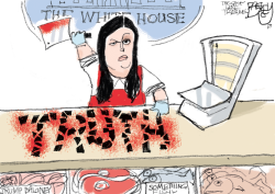 SARAH SANDERS by Pat Bagley