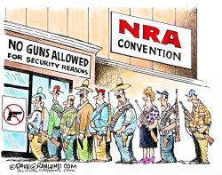 NRA GUN BAN by Dave Granlund