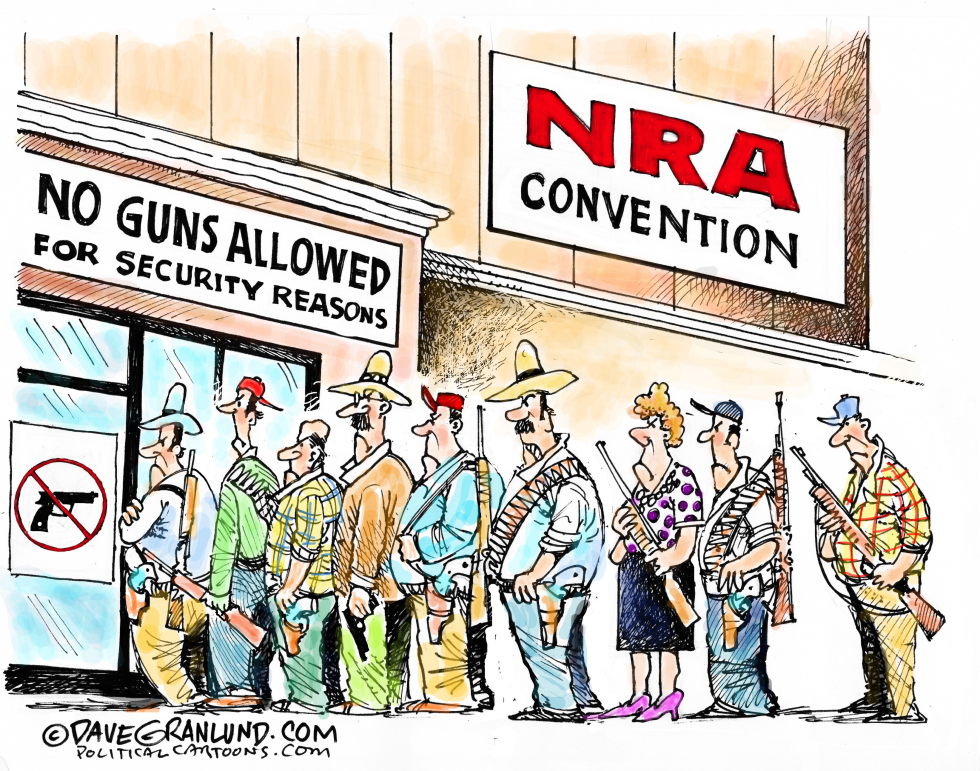  NRA GUN BAN by Dave Granlund