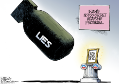 IRANIAN NUKE by Nate Beeler