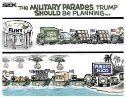 MILITARY PARADE by Steve Sack