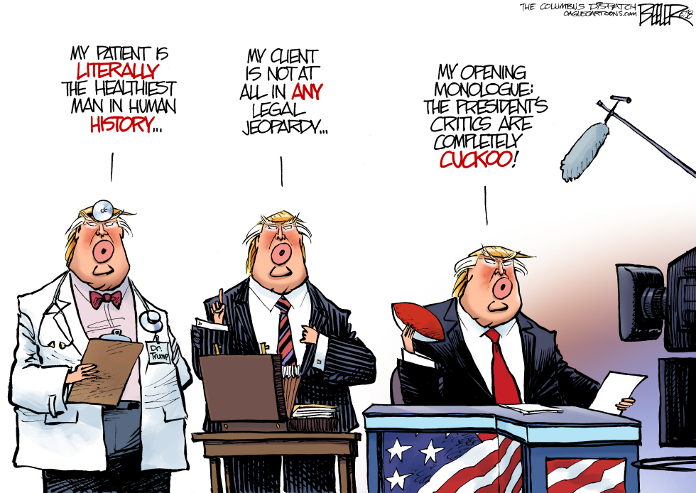  TRUMP ON TRUMP by Nate Beeler