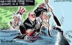 PUTIN’S PATRIOTS by Milt Priggee