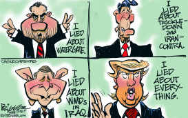 LIES by Milt Priggee