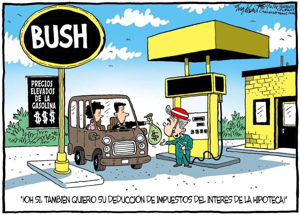  LLENELO CON TONTERIAS  by Bob Englehart