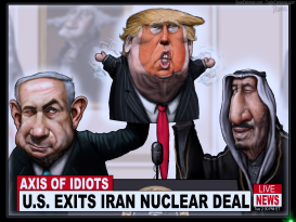 IRAN DEAL TRUMP NETANYAHU SALMAN by Sean Delonas