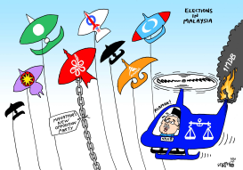 ELECTIONS IN MALAYSIA by Stephane Peray