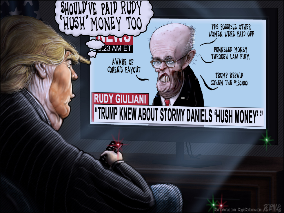  GIULIANI TRUMP HUSH MONEY by Sean Delonas