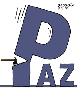 PAZ ROTA by Arcadio Esquivel