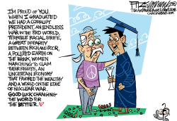 GRADUATION 2018 by David Fitzsimmons