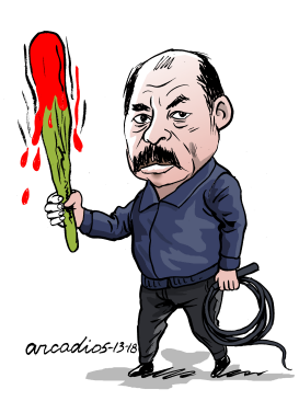 DANIEL ORTEGA NICARAGUA by Arcadio Esquivel