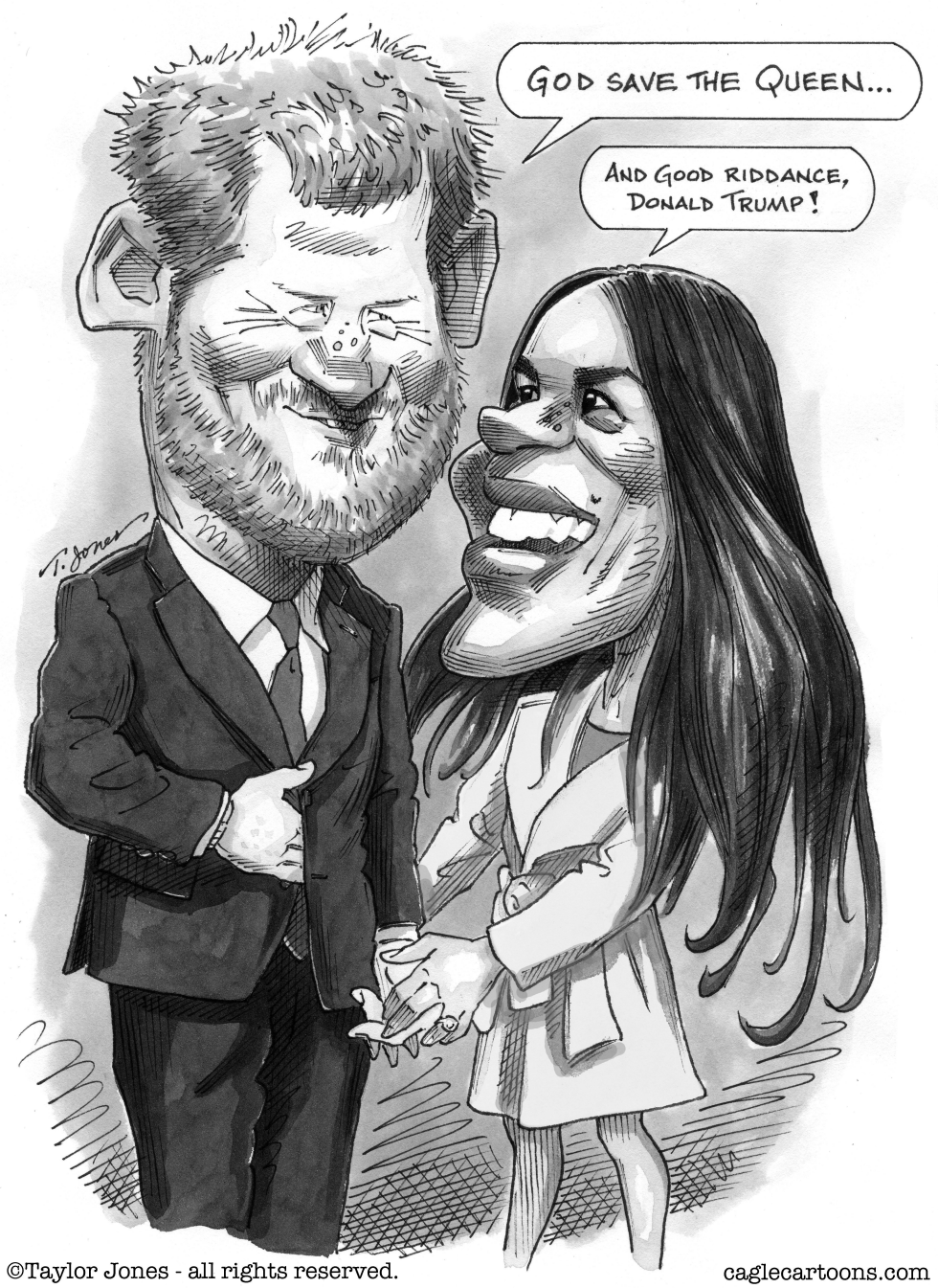  HARRY AND MEGHAN by Taylor Jones