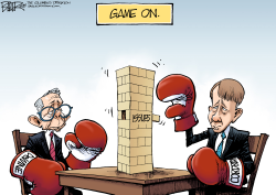 LOCAL OH DEWINE VS CORDRAY by Nate Beeler