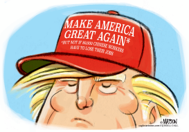 MAGA FINE PRINT by RJ Matson