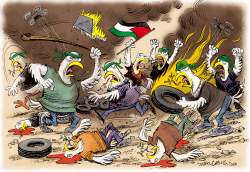 PEACE IN GAZA by Daryl Cagle