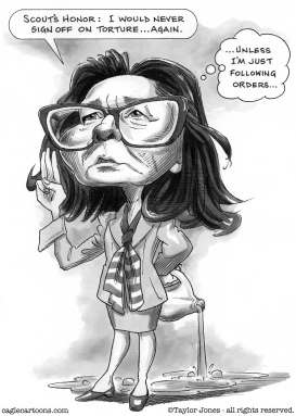 GINA HASPEL by Taylor Jones