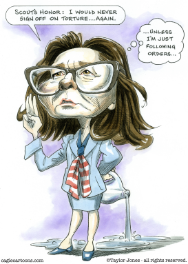 GINA HASPEL  by Taylor Jones