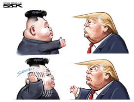 KOREA FAKEOUT by Steve Sack