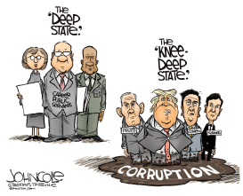 THE KNEE DEEP STATE by John Cole