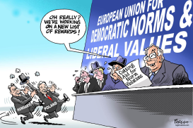 VIOLATORS OF EU VALUES by Paresh Nath