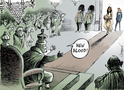 LONG LIVE THE BRIDE by Patrick Chappatte