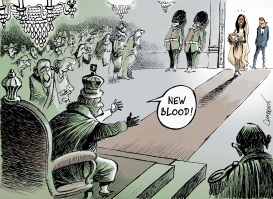 LONG LIVE THE BRIDE by Patrick Chappatte