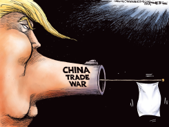 CHINA TRADE WAR by Kevin Siers