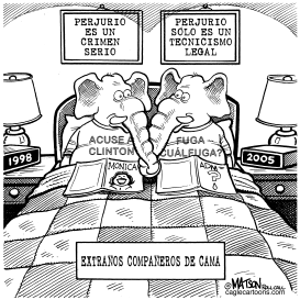 LOS RPUBLICANOS SON EXTRAñOS COMPAñEROS DE CAMA by RJ Matson