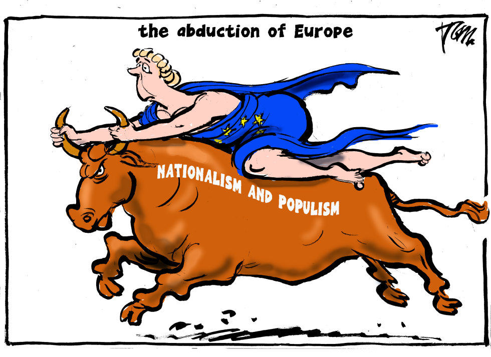  THE ABDUCTION OF EUROPE by Tom Janssen