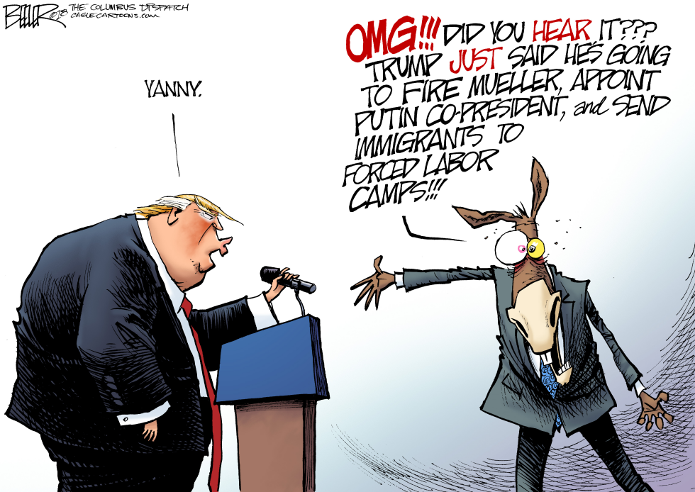  YANNY OR TRUMP by Nate Beeler