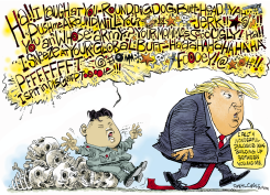 NORTH KOREA DIALOGUE by Daryl Cagle