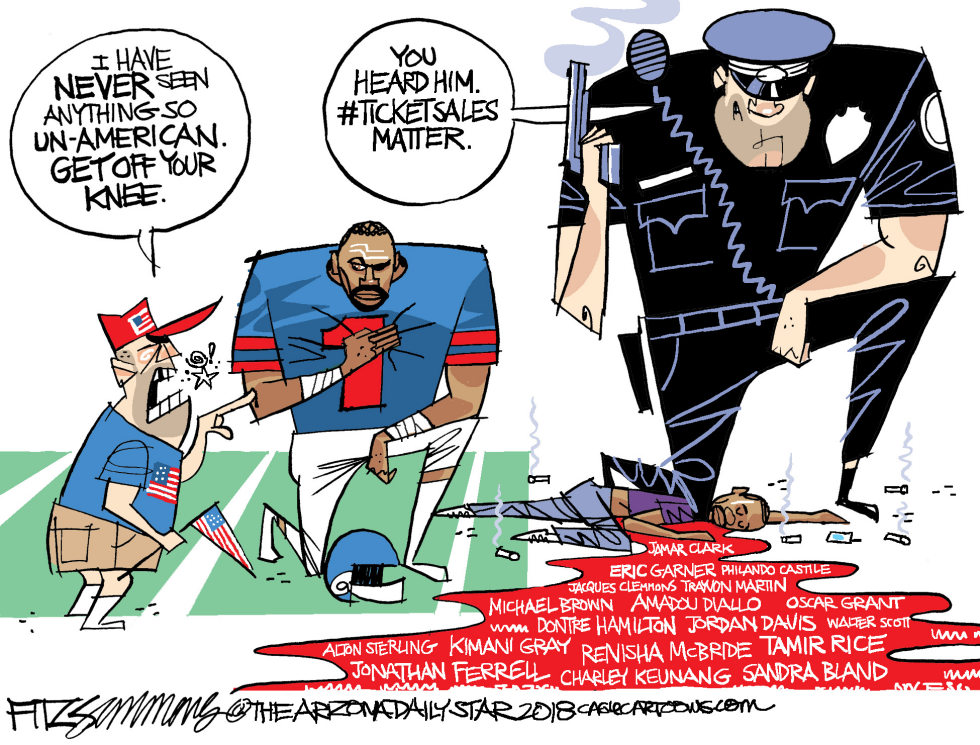  NFL by David Fitzsimmons