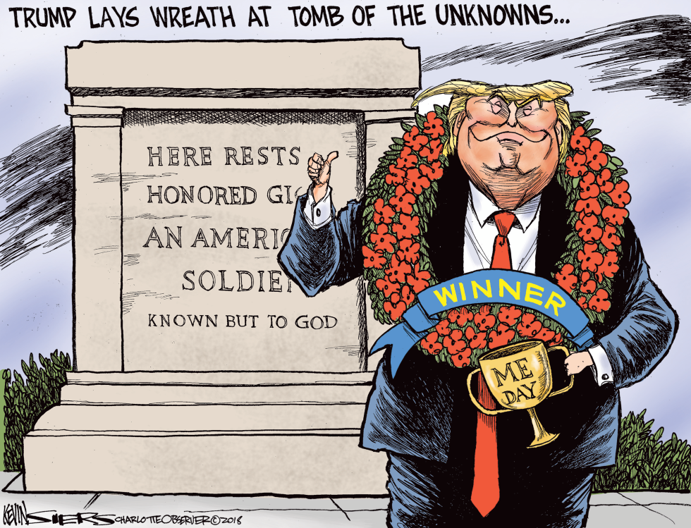  MEMORIAL DAY TRUMP by Kevin Siers