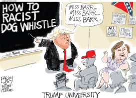 ROSEANN BARR by Pat Bagley