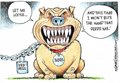 BANKS AND FED REGS by Dave Granlund