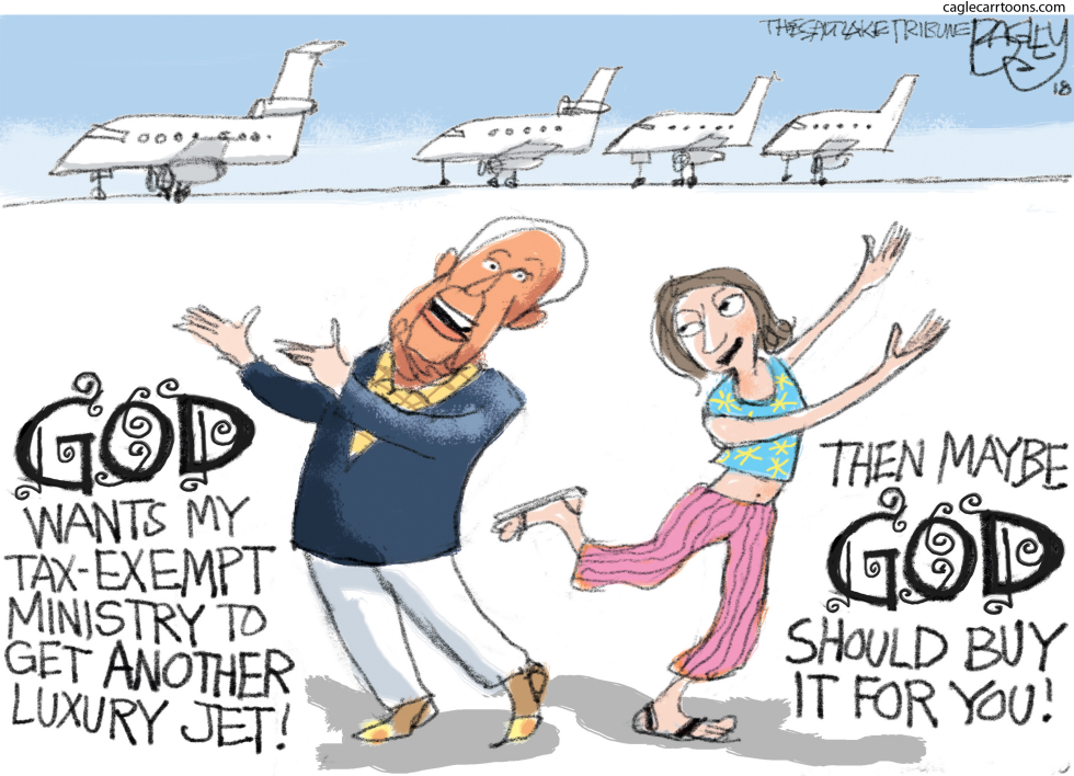  REV JESSE DUPLANTIS by Pat Bagley