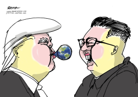 TRUMPKIM JONGUN by Rayma Suprani