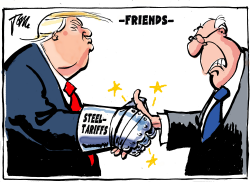 TRUMP AND FRIENDS by Tom Janssen