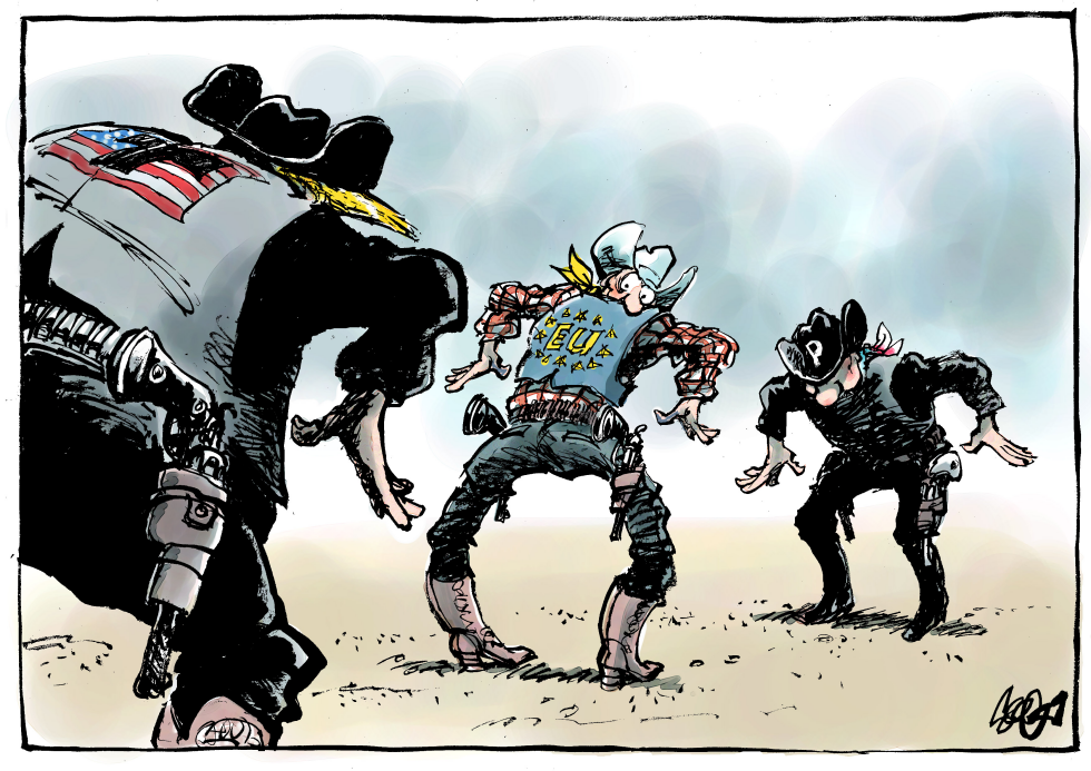  AMERICA EU AND PUTIN by Jos Collignon