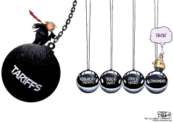 TRUMP TARIFFS by Nate Beeler