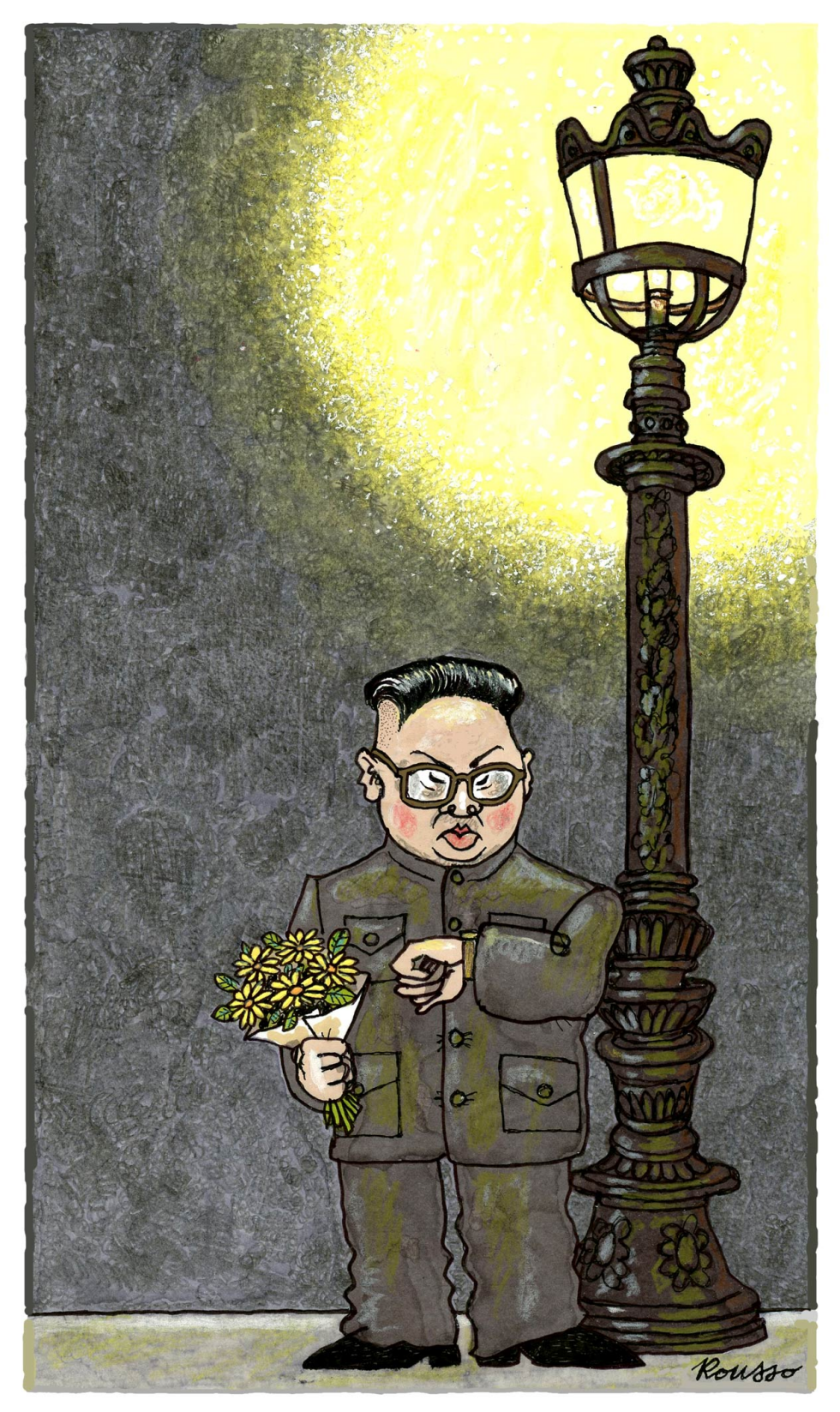  KIM JONG UN - WHAT GIVES by Robert Rousso