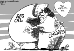 OIL LOVE YOU by Pat Bagley