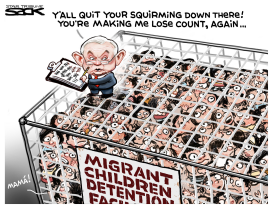 MIGRANT CHILDREN by Steve Sack