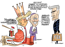 KING TRUMP by David Fitzsimmons