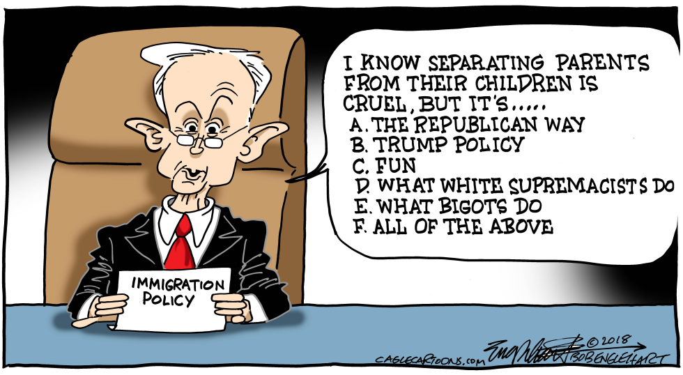  IMMIGRATION POLICY by Bob Englehart