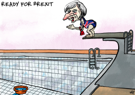 READY FOR BREXIT JUMP by Kap